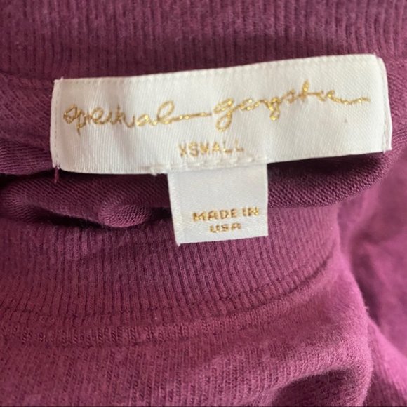 NWT Spiritual Gangster Om Malibu Soft Purple Pullover relaxed Crew Neck size XS - Picture 10 of 16